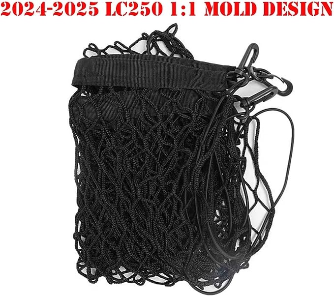 Rear Trunk Organizer Cargo Net for Suitable for 2024 2025 2026 Toyota Land Cruiser 250 1958 Prado Lc250 J250, Floor Style Cargo Net for SUV–Premium Mesh Car Trunk Organizer Vehicle Carrier Storage