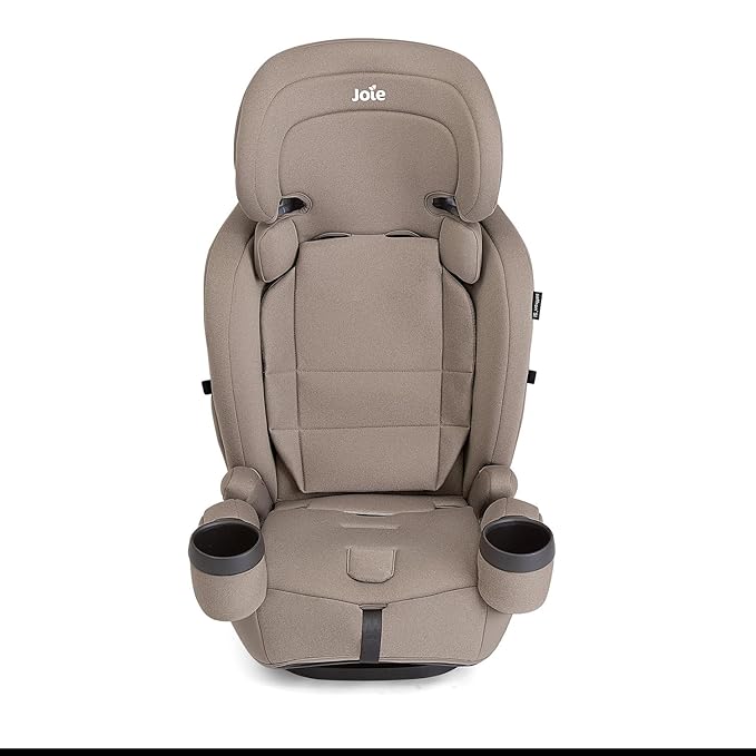 Joie Saffron SI 4-in-1 Car Seat – Car Seat for Infants to Toddlers to Big Kids - 4 Modes, 10-Position No-Rethread Headrest & Harness (Mocha)