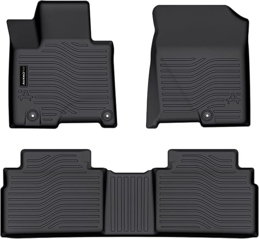 Auxko All Weather Floor Mats for 2026 2025 2024-2022 Hyundai Tucson Plug-in Hybrid TPE Floor Mats Liners Black Tucson Accessories All Season Guard Odorless Anti-Slip