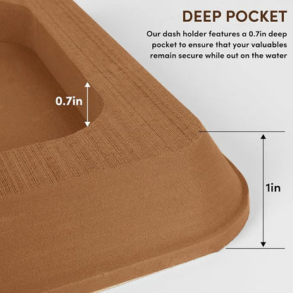 EVA Foam Boat Dash Pad, Anti-Slip Boat Dash Organizer Perfect for Fishing Center Consoles (6Color,2Size)