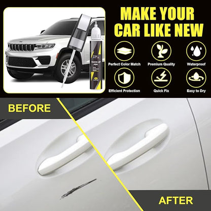 XNA Sting Gray(PDN) for Jeep Touch Up Paint, Car Scratch Remover for Nicks and Chips Repair, 2-In-1 Quick & Easy Fix Car Scratch Repair Kit with Exact Color-Matched