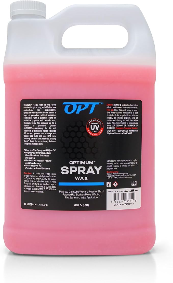 Optimum Car Wax - 1 Gallon - SW2008G