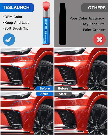 3R1 Matador Red Mica Touch Up Paint Compatible with Lexus Exact Match Touch Up Paint Car Scratch Repair