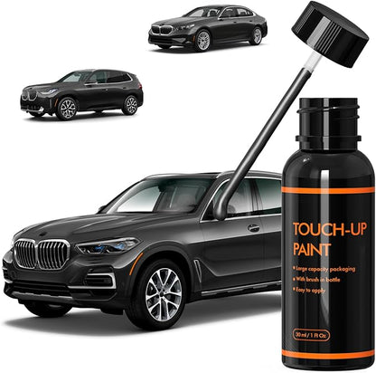 A90 Dark Graphite Touch Up Paint for BMW, DIY Car Paint Scratch Repair Kit, Automotive Paints, Quick & Easy Fix Scratch Repair for X3/X4/X5/X6/X7/5/6/7 Series/M5/iX/i8/B7