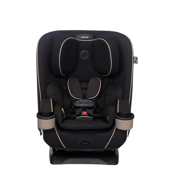 Maxi-Cosi Kani 4-in-1 Infant Kids Convertible Car Seat, Rear-Facing Forward-Facing Carseat, Booster, Slim Fit, Magnetic Buckle, 5-Position Recline, Fits 5-100 lbs, 19-57 in, Caspian Caviar
