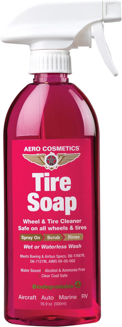 Complete Car Care Kit - Wash Wax ALL, Interior Cleaner, Tire Soap, Rubber Conditioner, Aircraft Grade & Quality for your Car, Boat & RV