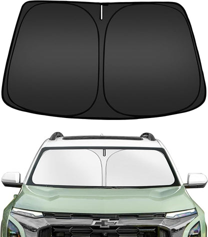 ARISMOTOR Windshield Sun Shade for Che-vrolet Chevy Equinox(not for Equinox EV) 2025-2026, Custom Fit Foldable Front Window Sunshade Sun Visor Protector, Block UV Rays Keep Your Car Cooler