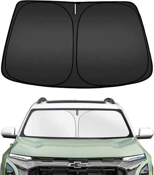 ARISMOTOR Windshield Sun Shade for Che-vrolet Chevy Equinox(not for Equinox EV) 2025-2026, Custom Fit Foldable Front Window Sunshade Sun Visor Protector, Block UV Rays Keep Your Car Cooler