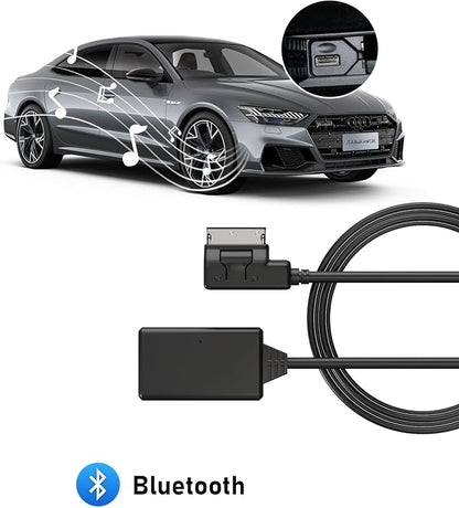 AMI Bluetooth Audio Adapter for Audi MDI MMI 3G System, Wireless Audio Music Interface Cable Adapter Compatible with VW Audi A3 A4 A7 R7 S5 Q7 A6L A8L A4L Series for MMI 3G System Only