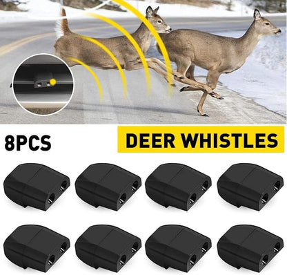 8pcs Deer Whistles Horns Deer Whistles Animal Warning Device for Cars, Trucks, RVs