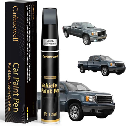 Touch Up Paint for GMC Stealth Gray Metallic(WA928L) Car Touch Up paint Genuine Exact Color Code Compatible With GMC Vehicle