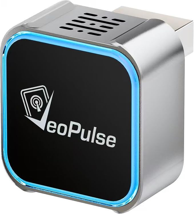 C-Pro [Native USB-A] Wireless CarPlay & Android Auto Adapter – for Cars with Wired Systems – Dual Memory, Ideal for Couples – Zinc Casing to Prevent Overheating – 2-in-1 Dongle