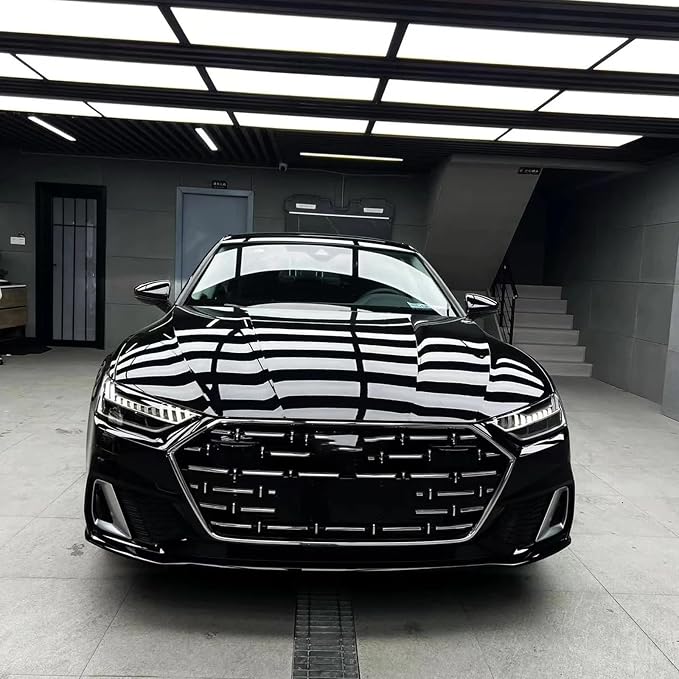 TPU Paint Protection Film PPF, Self-Healing Car Clear Bra with UV Resistance, 7.5MIL,Anti-Corrosion & Hydrophobic Coating, Anti-Oxidation, Gloss Enhancement. (59.8inchX314.9inch)