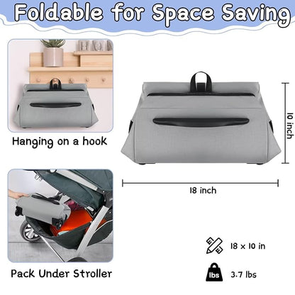 SCTEL Car Seat Bags for Air Travel Fit Chicco Keyfit 35 and Anti-rebound Bar Base, Fit Doona Car Seat Stroller and Base, Nuna Pipa Travel Bag, Infant Car Seat Bag, Doona Travel Bag