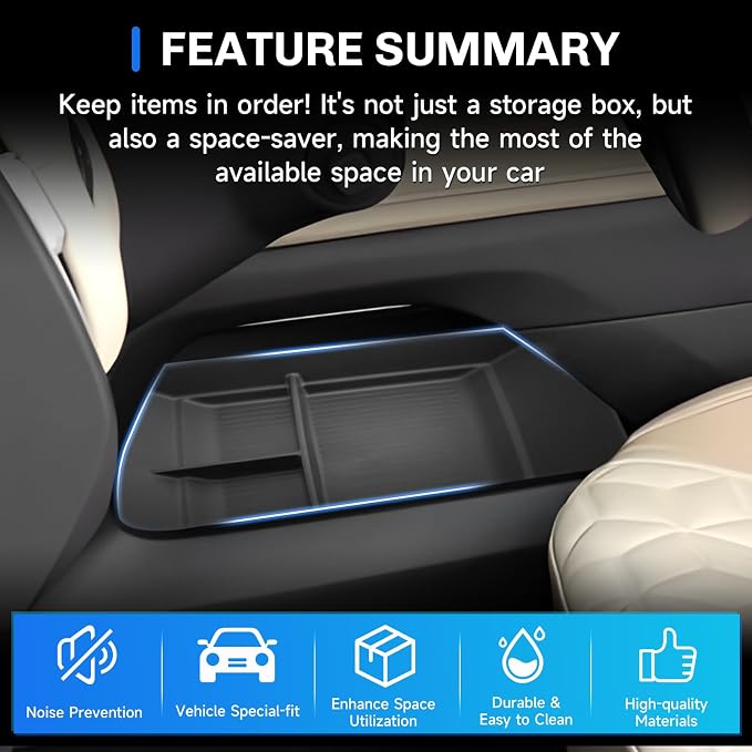 SXCY for 2025 2026 Armada Center Console Organizer 2025 2026 Armada Accessories Center Console Tray for 2025 2026 Armada Under Console Organizer Tray 2025 2026 Armada Middle Console Organizer