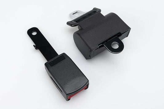 Braun Ability 35533KS Occupant Restraint Belt Kit | Fits Century & Millennium Platforms | Retractable Wheelchair Safety Belt & Buckle | Replaces Dragging or Frayed Straps