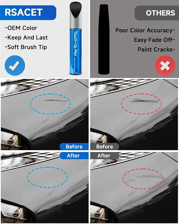 Phantom Black(S3/S3B) Touch Up Paint Compatible with Hyundai Exact Match Touch Up Paint Car Scratch Repair