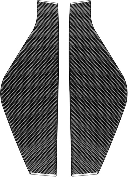 NVCNX Real Premium Carbon Fiber for Toyota Tundra 2022-2026 / Sequoia 2023-2026 2024 2025 Truck Pickup SUV Car Door Panel Cover Interior Trim Accessories Thick Overlay Sticker Decal 2PCs
