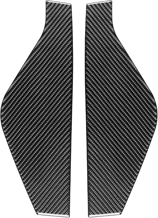 NVCNX Real Premium Carbon Fiber for Toyota Tundra 2022-2026 / Sequoia 2023-2026 2024 2025 Truck Pickup SUV Car Door Panel Cover Interior Trim Accessories Thick Overlay Sticker Decal 2PCs