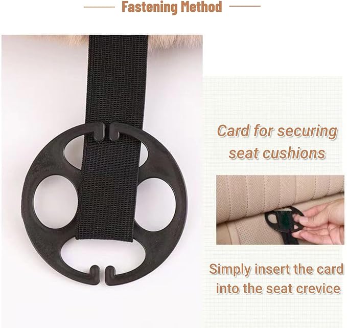 Cute Fluffy Dog Car Seat Cushions Covers Front and Rear Seat Pads Full Set 11PCS for 5 Seats, Winter Warm Automotive Interior Accessories for Cars SUV, Truck, Pickups (Fuzzy Dog - 11pcs)