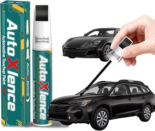 Crystal Black Pearl/Silicae(D4S) Touch Up Paint Compatible with Subaru Car Paint Pen Scratch Repair Automotive Scratch Remover Fix Exact Color Match