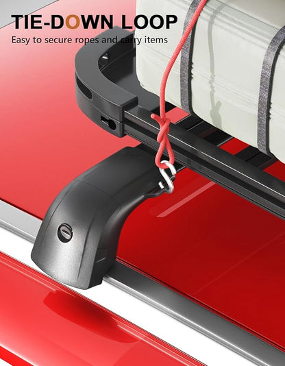 Wonderdriver 300lbs Roof Rack Cross Bars Compatible with Hyundai Tucson 2016-2026 SEL/N Line/Limited, Heavy Duty Aluminum Lockable Roof Rails Crossbars Black Rooftop Cargo Carrier Luggage