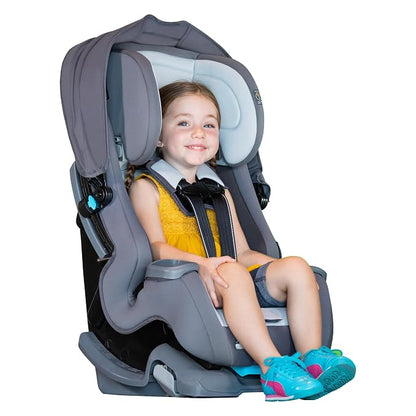 Baby Trend Cover Me™ 4-in-1 Convertible Car Seat, Scooter – Built-in Canopy, 4-Stage Growth System, Plush Comfort Padding, Multi-Position Recline