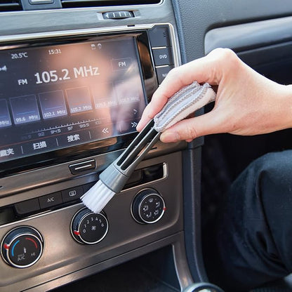 (3 Pack) Microfiber Car Duster Exterior Scratch Free, Extendable Handle Interior Multipurpose dust Cleaning Duster for car