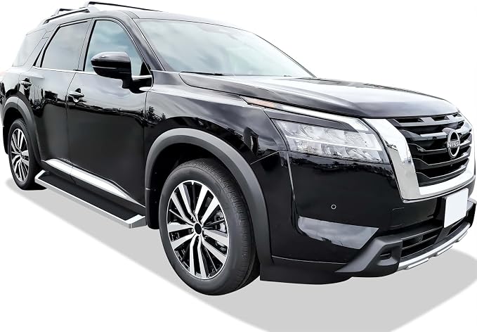 APS Running Boards Style Compatible with Nissan Pathfinder 2022-2026 (Nerf Bars Side Steps Side Bars)