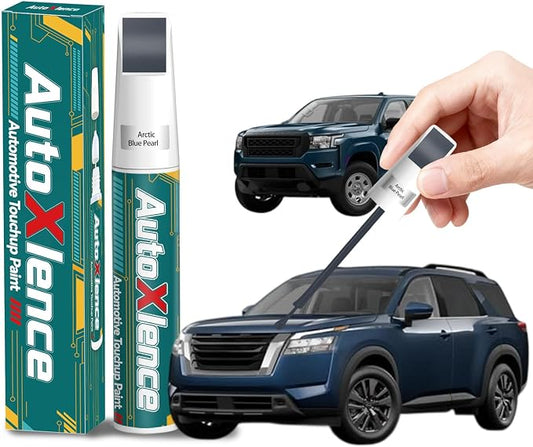Arctic Blue Pearl(RBG) Touch Up Paint Compatible with Nissan Car Paint Pen Scratch Repair Automotive Scratch Remover Fix Exact Color Match