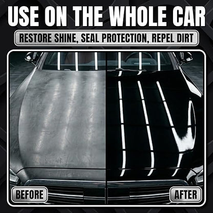 Black Scratch Remover – Car Scratch Repair & Swirl Remover for Vehicles – Deep Scratch Repair Compound & Polishing Solution – Car Paint Repair Kit for Clear Coat & Paint Restoration – 8 oz