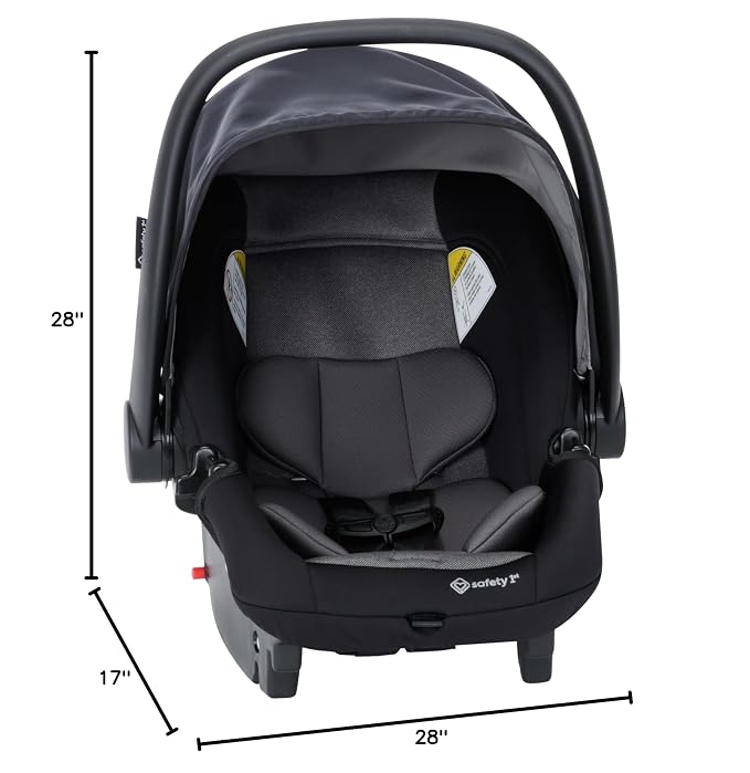 Safety 1st OnBoard FLX Infant Car Seat with Base, Lightweight Baby Car Seat for Travel, Old Soul