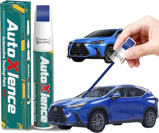 Grecian Water(8Y6) Touch Up Paint Compatible with Lexus Car Paint Pen Scratch Repair Automotive Scratch Remover Fix Exact Color Match