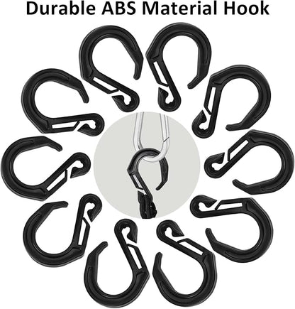 Motorcycle Cargo Net, Heavy Duty Bungee Net for Helmet, Small Elastic Mesh, Luggage Cargo Nets with Adjustable Hooks, Elastic Cargo Mesh for Motorbike, ATV