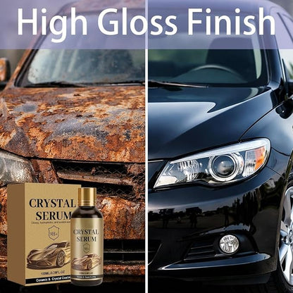 2PCS PTZ Crystal Serum, Advanced Graphene Crystal Serum Ceramic Coatings for Cars, 9H Graphene Coating, Coatings for Auto Car Paint Protection