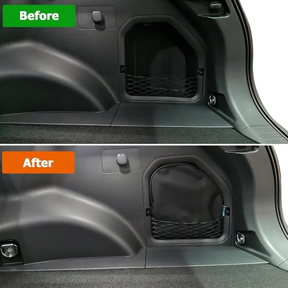 For Toyota Rav4 2026 Trunk Upgrade, Trunk Organizer Pocket Bag, Trunk Cubby Storage bag,Cargo side pocket Black, 1 pc