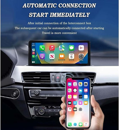 Car Wireless CarPlay Adapter for Honda Odyssey 2018-2023 2024 2025, 2-in-1 Wireless Car Play Adapter, Fast Auto Connect Low Latency