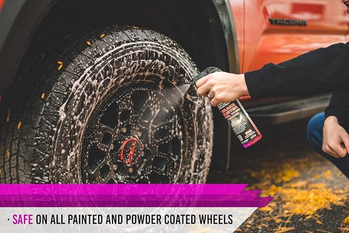 P & S PROFESSIONAL DETAIL PRODUCTS - Brake Buster Wheel and Tire Cleaner - Non-Acid Formula Safe For All Wheel Types, Removes Brake Dust, Oil, Dirt, Light Corrosion - 1 Gallon