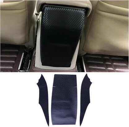 Qizm 1Set Carbon Fiber Grain Interior Gear Panel Window Control Switch Sticker Kit Fit for Ford Focus 2012-2014 LHD