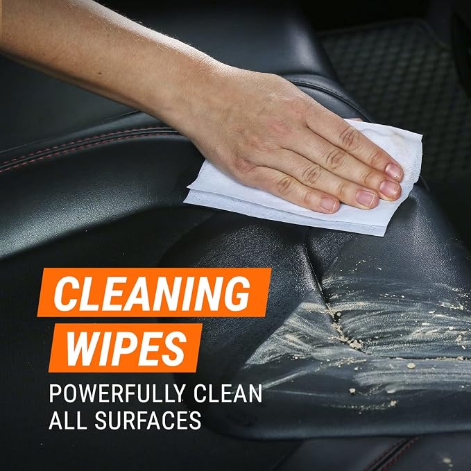 Armor All Car Cleaning Wipes and Car Protectant Wipes, Wipes for Cars, Trucks and Motorcycles, 30 Each, 2 Pack