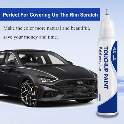 Phantom Black（S3/S3B） Touch Up Paint for Hyundai-Exact Match–Chips and Nicks Car Paint Scratch Repair Kit Automotive Paint Pen for Accent/Creta/Elantra/TUCSON/SANTA