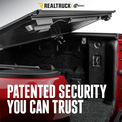 RealTruck BAK BAKFlip G2 Hard Folding Truck Bed Tonneau Cover | 226120 | Fits 2014-2018, 19 Ltd/Lgcy Chevy/GMC Silverado/Sierra Limited/Legacy, 2014 1500, 2015-19 All 5' 9" Bed (69.3")