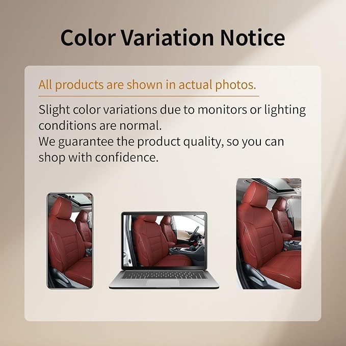 EKR Corolla Seat Cover Custom Fit for Toyota Corolla 2023 2024 2025 2026 Hybird LE, Leather Car Seat Cover Full Set-Faux Leather(Burgundy)