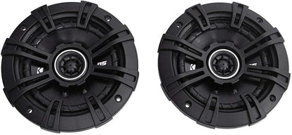 2 Kicker 43DSC504 D-Series 5.25" 200W 2-Way 4-Ohm Car Audio Coaxial Speakers