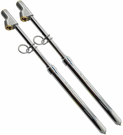 150 Psi Professional Semi Truck Tire Pressure Gauge and Dually Truck Air Gauges. Great for RV Tire Pressure, Cars, and Drivers with Bad Knees appreciate the Long Dual Head Chuck and Heavy Duty Design.