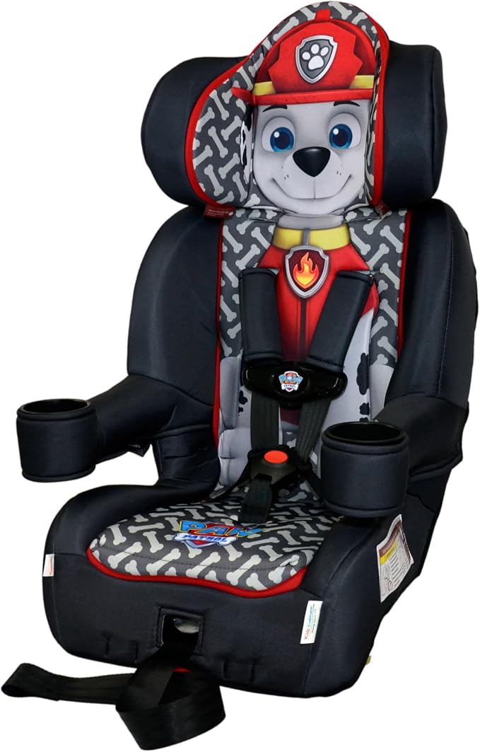 KidsEmbrace 2-in-1 Car Seat | Forward-Facing Harness (26.5–65 lbs) & Booster Mode (40–100 lbs) | Latch | Premium Fit with Multi-Position Headrest, Harness & Recline