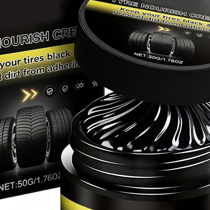 Tire Coating Paste - Ceramic Tire Coat,Tyre Nourish Cream | Rapid Acting Quick Penetrate for Seats Dashboards Vehicles Sedans Minivans Crossovers RVs SUV