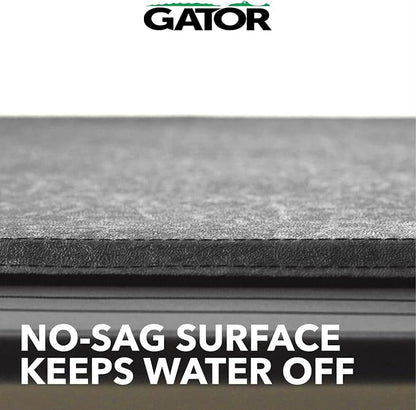 Gator Soft Roll Up Truck Bed Tonneau Cover - Easy-to-Install - No-Drill Installation - Durable Vinyl Roll Up Tonneau Cover - Low-Profile Design - 2019-2026 Chevy/GMC Silverado/Sierra 5'10" Bed