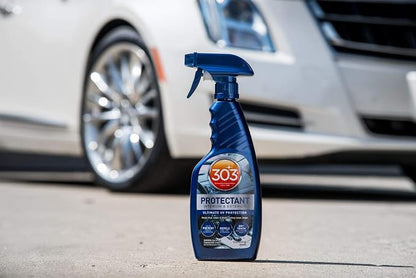 303 Products Automotive Protectant Spray Helps Prevent Fading & Cracking Repels Dust Lint & Staining, Best UV Protection & Restores Lost Color, Exterior & Interior Car Cleaning Supplies 16oz 6 Pack