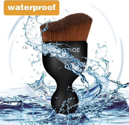 Car Interior Cleaning Brush, Car Duster Interior,Car Detailing Brush Dusting Brush,Car Interior Cleaning Tool, Auto Soft Hair Car Brush,Auto Interior Dust Brush for Air Vents（Bronze）